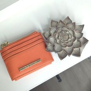 ♥️5/$25 Steve Madden Orange Small Wallet